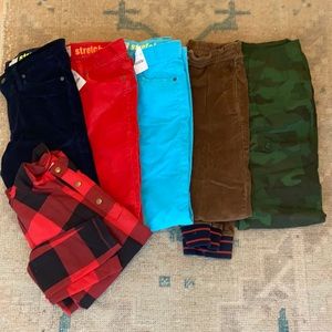 Huge Lot of NWT /Some W/O Crewcuts Sz 16 instant pants Wardrobe!!!!!